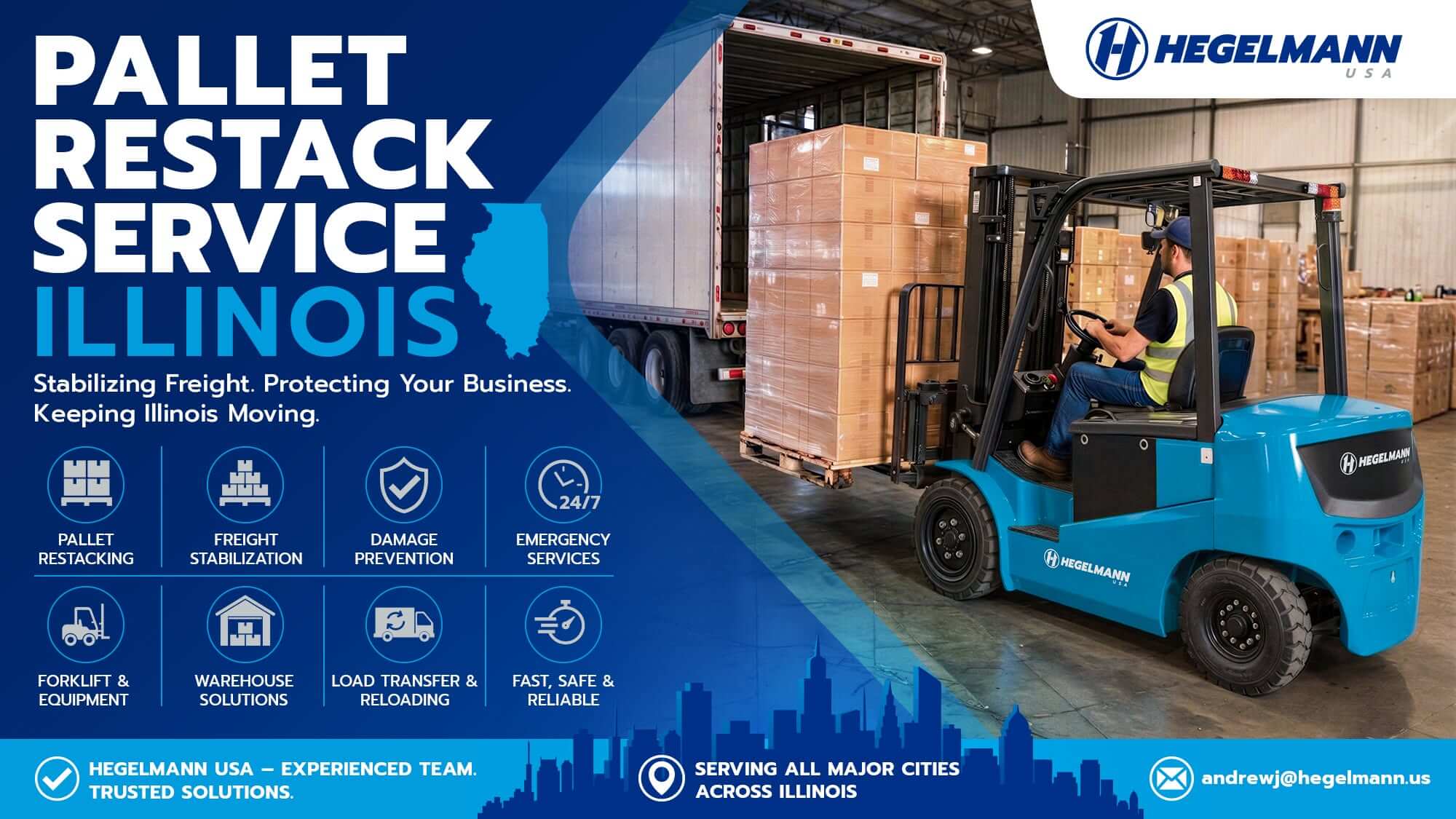 pallet restack service