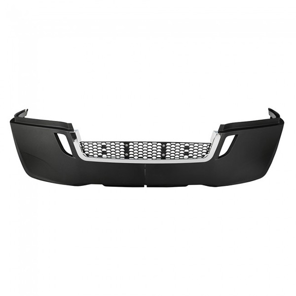 Front Bumper with chrome freightliner cascadia without fog light holes